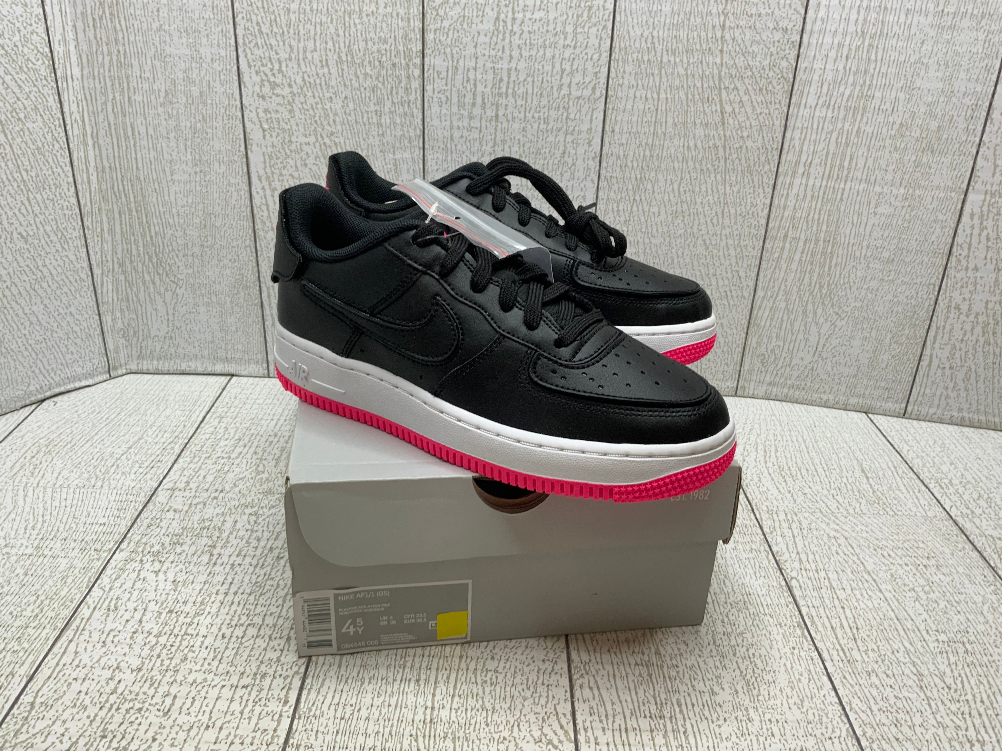 Nike Air Force 1/1 Hyper Pink (GS) **Size 4 - 5 Youth** (8052297236718)